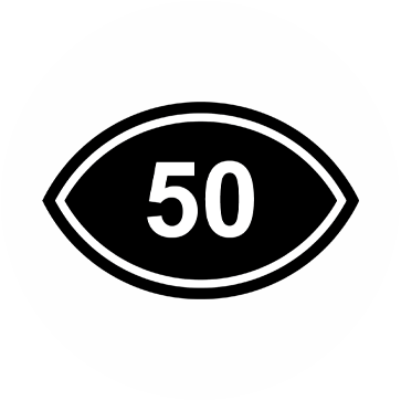 50 visual eye symbol