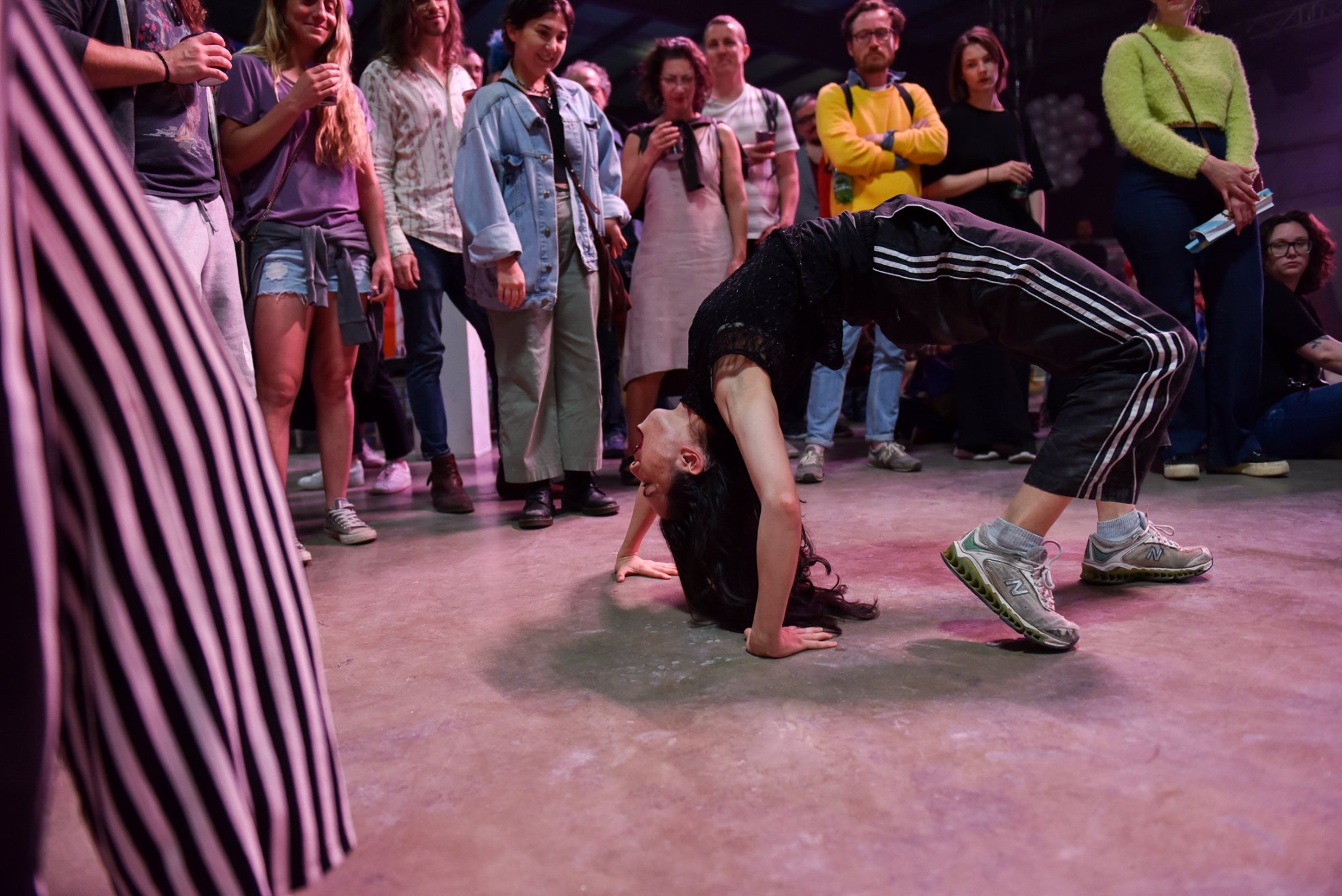 Image: Angela Goh in Body Loss, presented by Performance Space and Fusebox at Fusebox Festival 2019 (1)