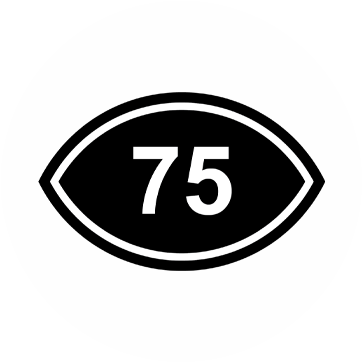 75 visual eye symbol